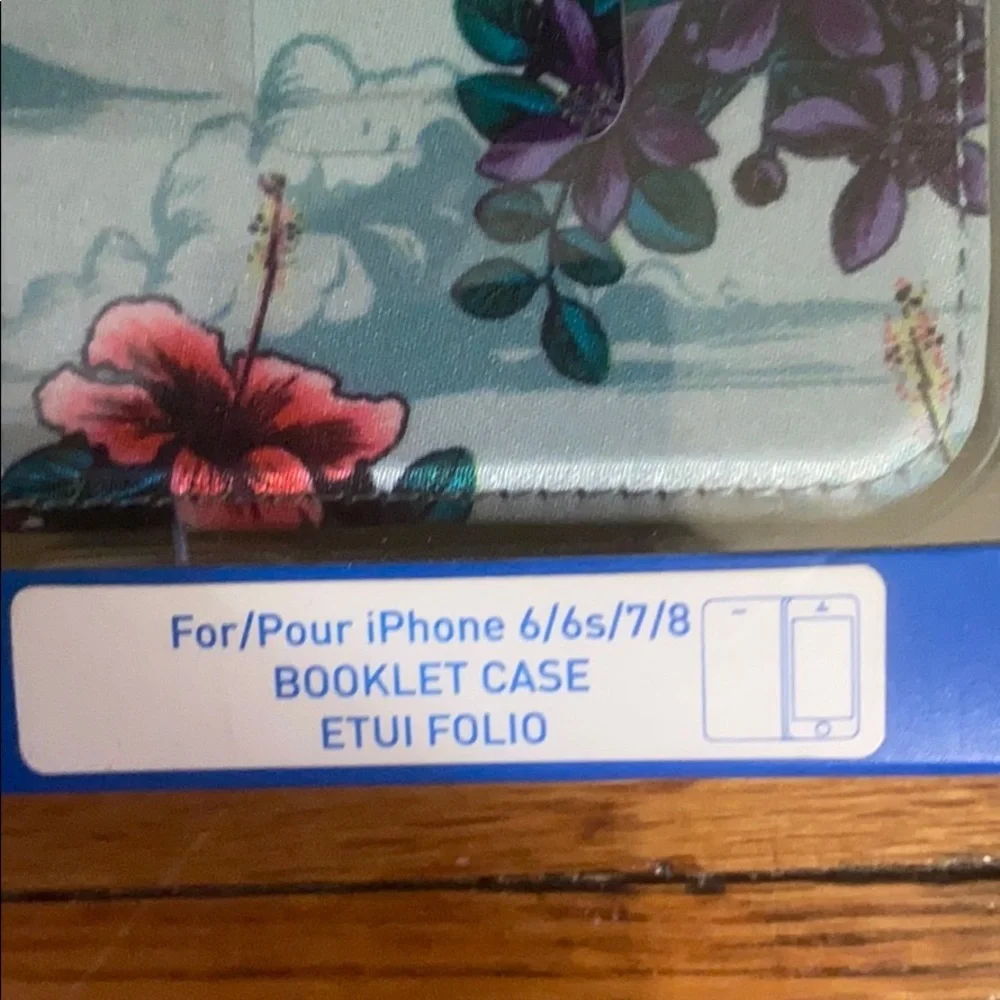 NWT Adidas IPhone booklet case for 6/6s/7/8